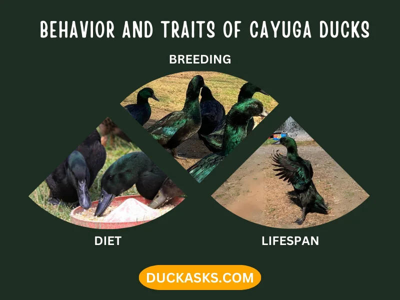 Behavior and Traits of Cayuga Ducks